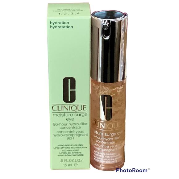 CLINIQUE Moisture Surge Eye 96-Hour Hydro-Filler Concentrate-Authentic 15 ML - Picture 1 of 2